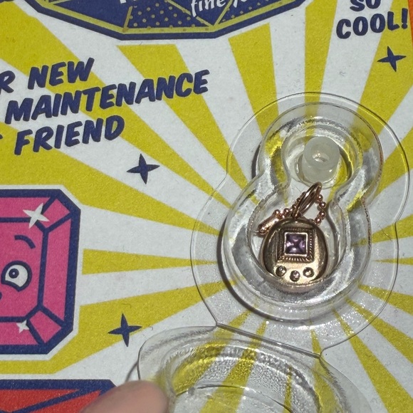 kim doyle fine jewelry Jewelry - Kimberly Doyle Baby Gemagotchi Rose Gold Amethyst Diamonds inc packaging!